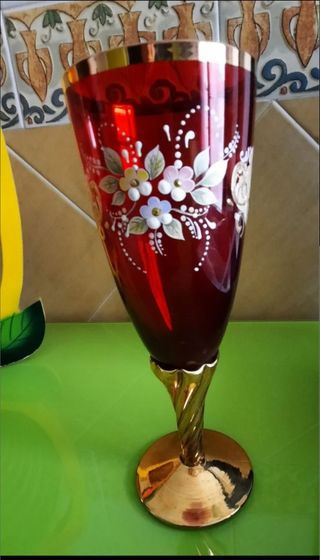 Tazze in vetro di Murano