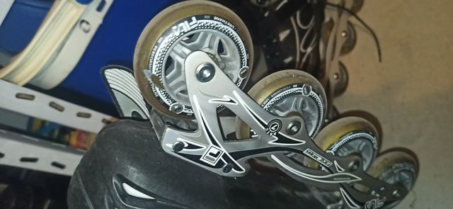 Patines en línea fila