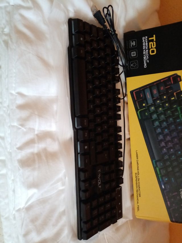 Teclado gaming para niño
