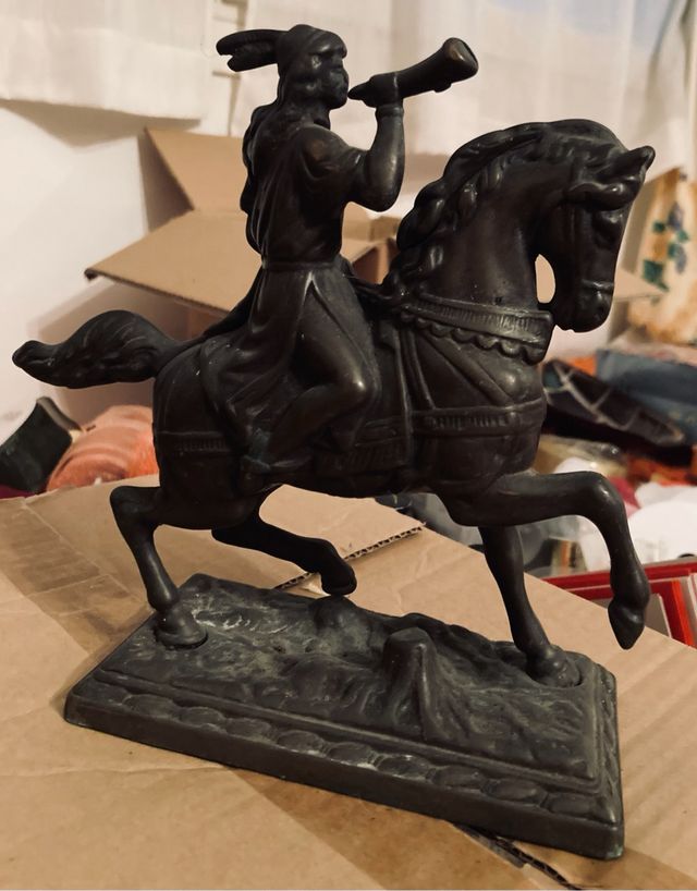 Cavallo in Fusione di Metallo