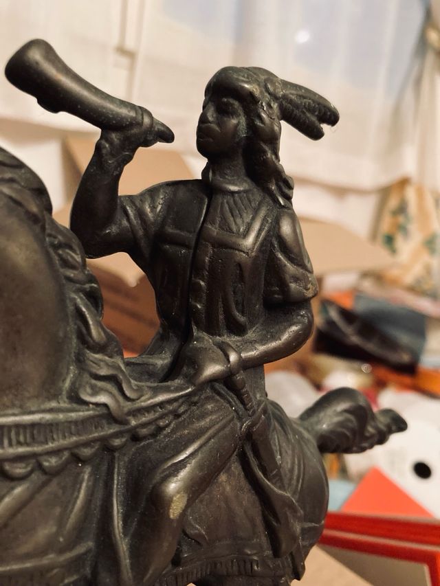 Cavallo in Fusione di Metallo