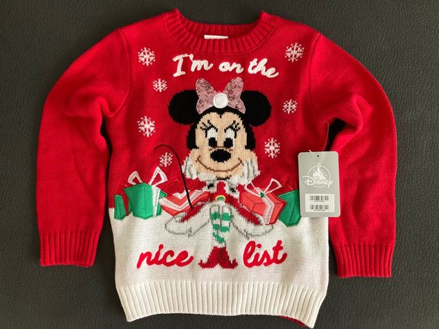 Jersey infantil Navidad Minnie