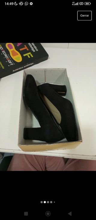 Zapatos de tacón negros