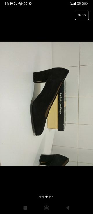 Zapatos de tacón negros
