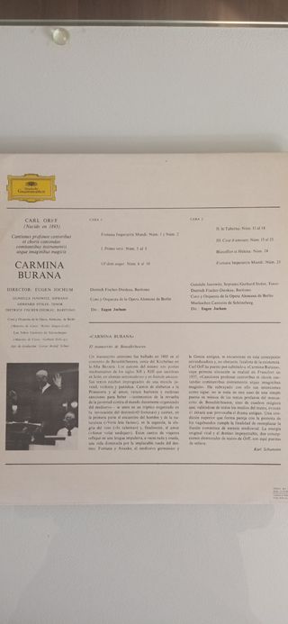 Carmina Burana. Carl Orff.