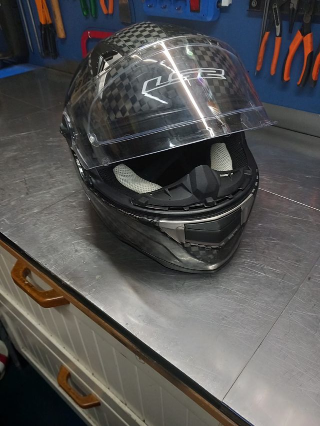 casco ls2 cr1 carbono