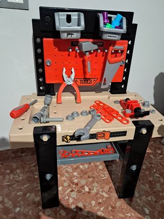 Banco de herramientas niños