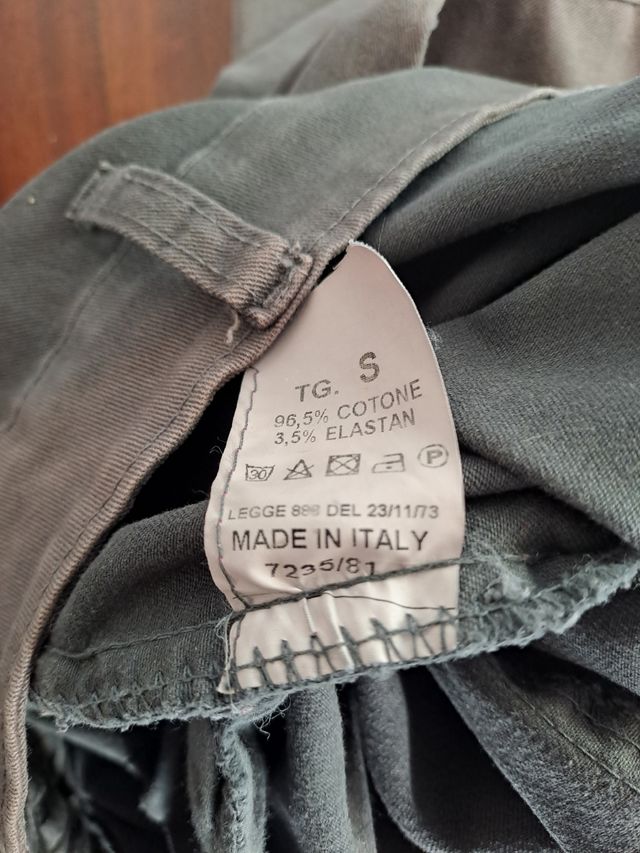 Pantaloni cotone Facit tg. S