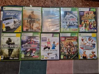 Xbox + Kineth + juegos