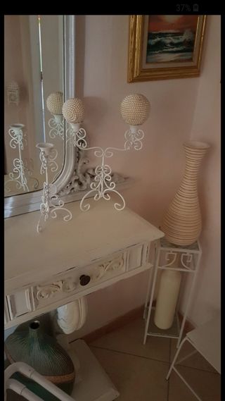 7 candelabri h25cm in ferro per matrimonio