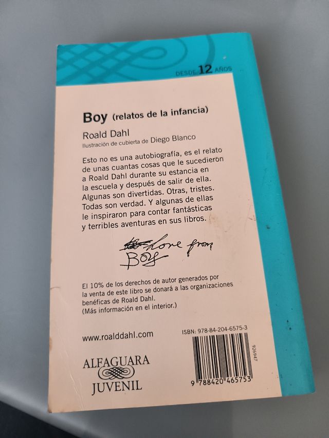 BOY ( relatos de la infancia)