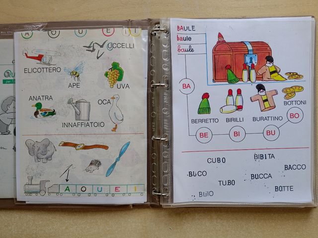 lotto 2 abecedari vintage