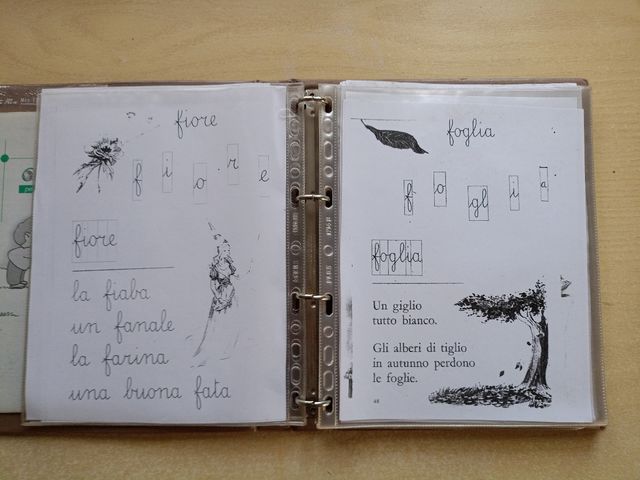 lotto 2 abecedari vintage