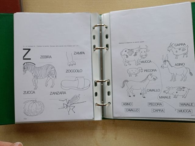 lotto 2 abecedari vintage