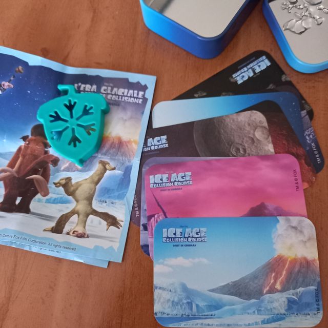 Stickers l'era glaciale