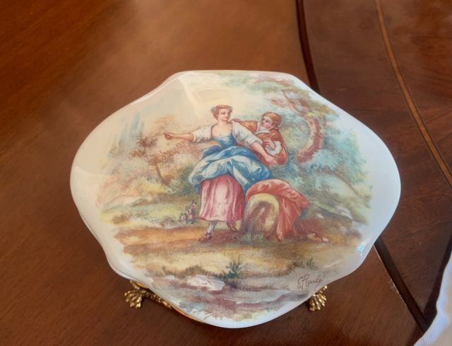 Porta Gioie porcellana R.limoges