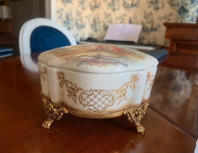 Porta Gioie porcellana R.limoges