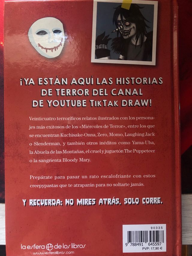 libro de historias de terror