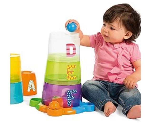 JUGUETE súper Torre Apilable marca CHICCO