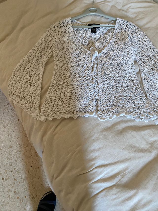 Rebeca de ganchillo talla S