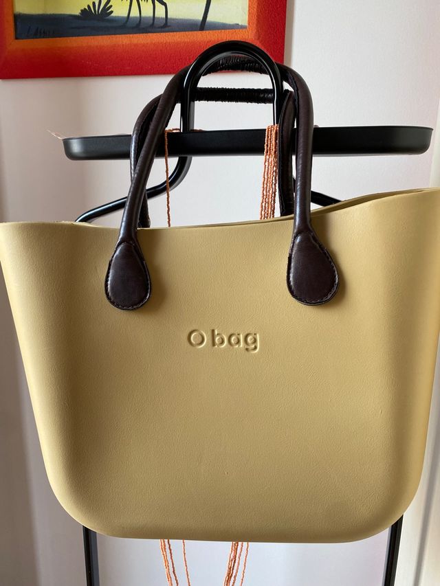 borsa o bag giallo senape