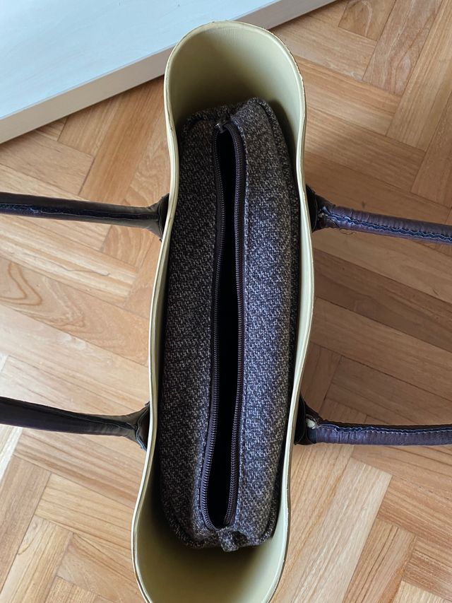 borsa o bag giallo senape