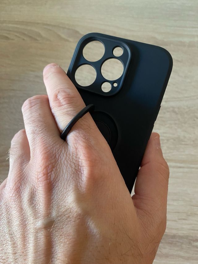 ✅ Custodia per iPhone 14 Pro con anello