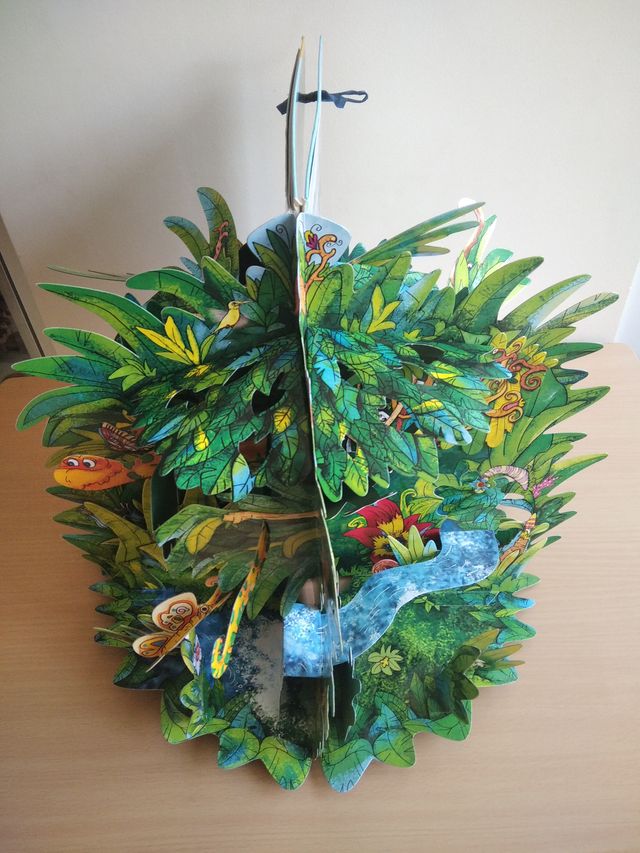 Libro 3D: Vive una aventura La selva tropical