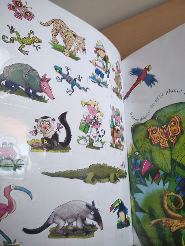 Libro 3D: Vive una aventura La selva tropical