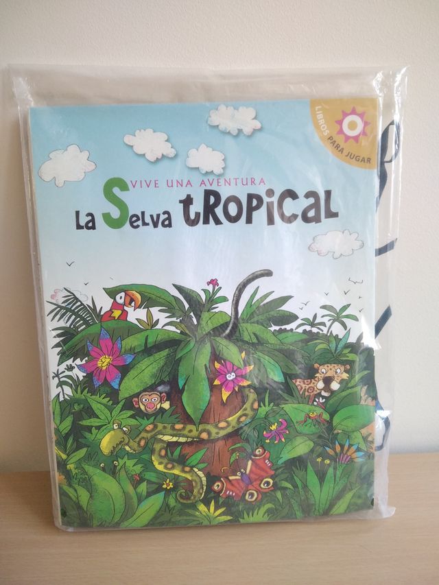 Libro 3D: Vive una aventura La selva tropical
