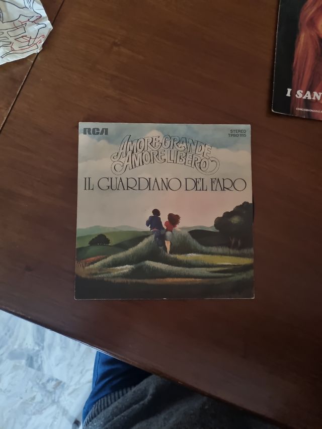 45giri vintage de Il guardiano del faro