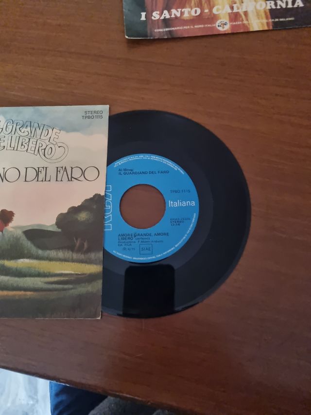 45giri vintage de Il guardiano del faro