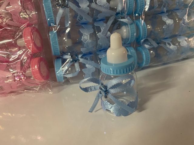 Mini biberones decoración