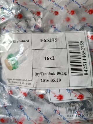 Tapones multicapa 16