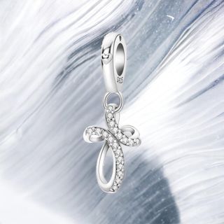 Charm Colgante Infinito Brillante