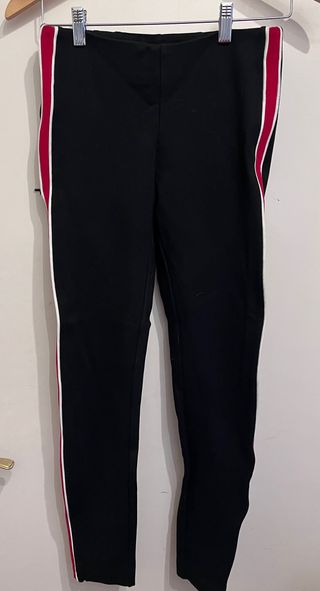 Legging , pantalón Zara con rayas verticales