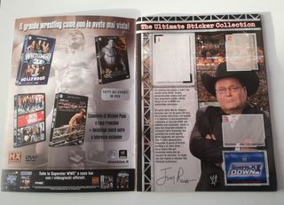 Album con figurine WWE Wrestling Merlin