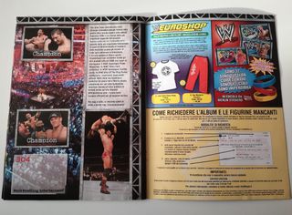 Album con figurine WWE Wrestling Merlin