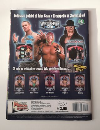 Album con figurine WWE Wrestling Merlin