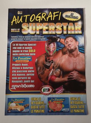 Album con figurine WWE Wrestling Merlin