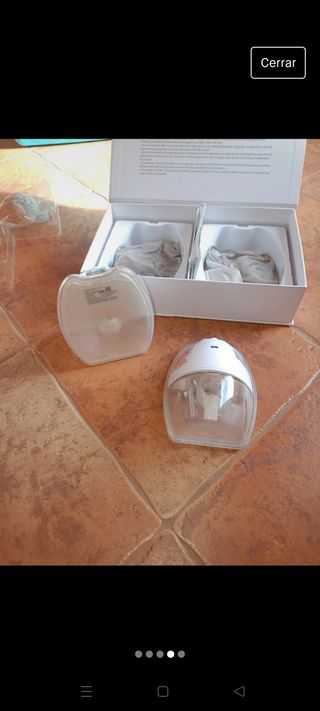 Sacaleches eléctrico