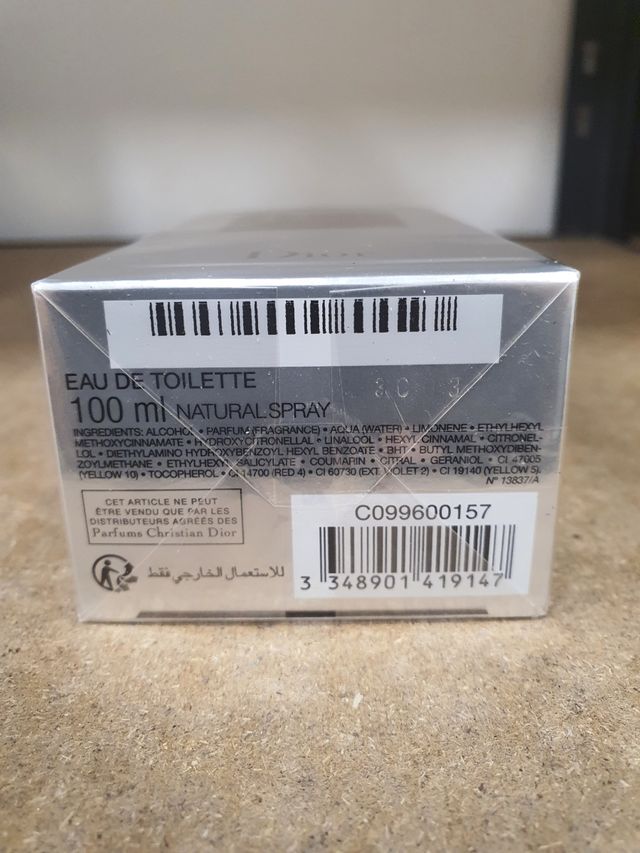 DIOR HOMME EDT 100 ML.