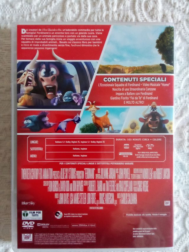 Ferdinand the bull dvd