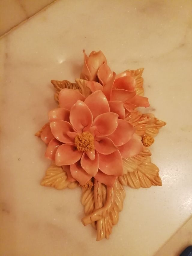 Flor de cerámica