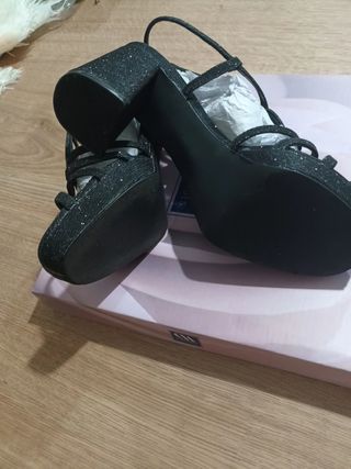 Zapatos fiesta brillante