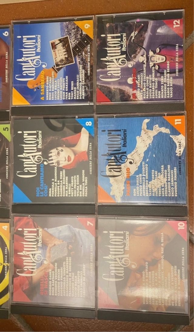 raccolta “ Cantautori italiani” in CD