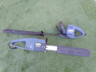 Motosierra y podadora electrica