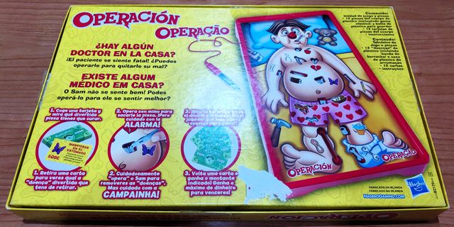 Juego de mesa Operación