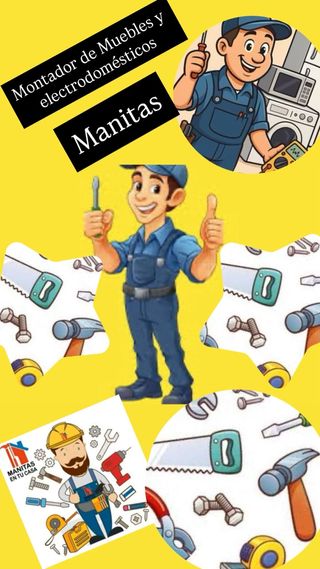 MONTADOR DE MUEBLES ELECTRODOMESTICOS Y MANITAS