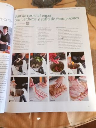 cuatro revistas de Thermomix casi todos son receta